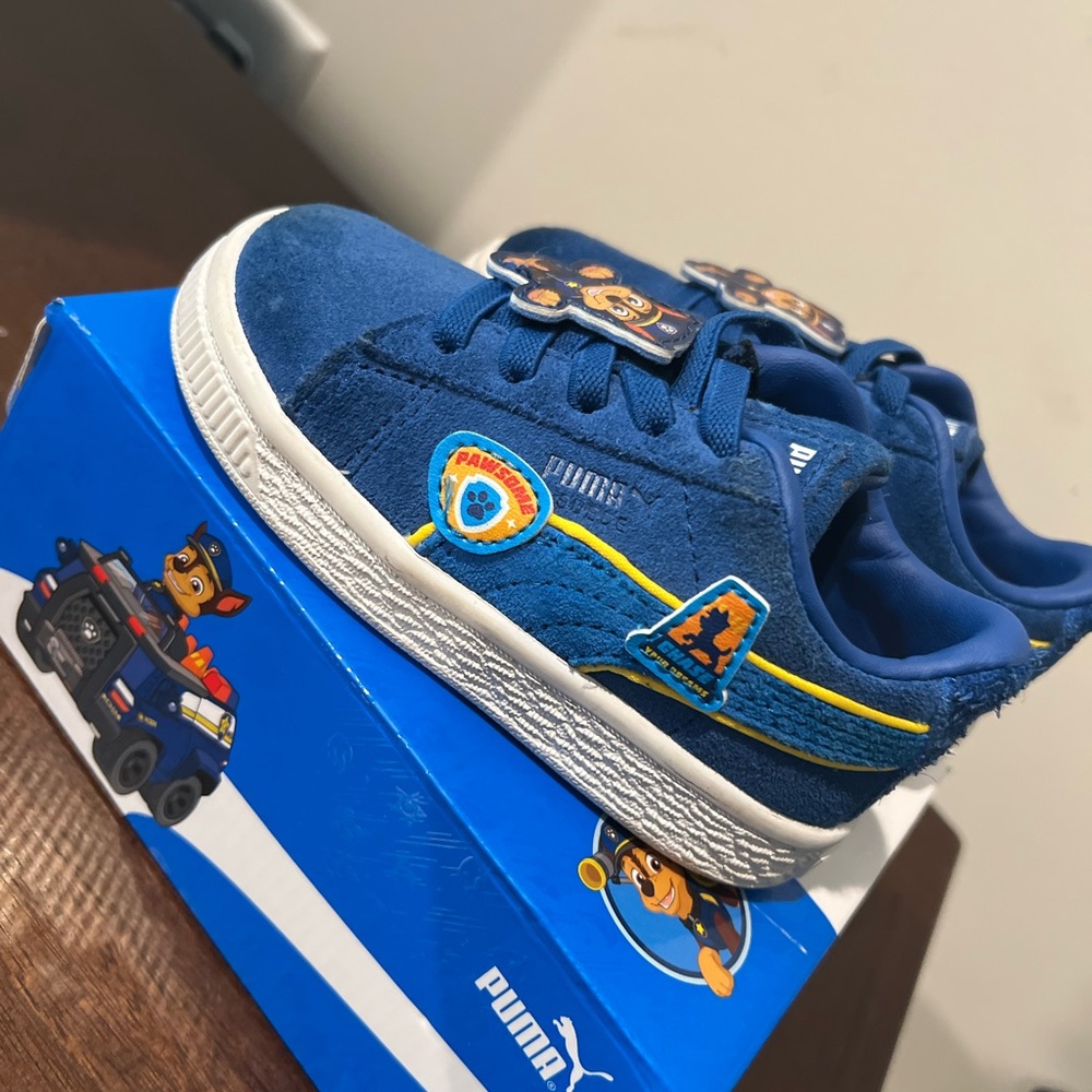 Puma Suede Paw Patrol Chase Inf - Clyde Royal/Racing Blue/Pele Yellow